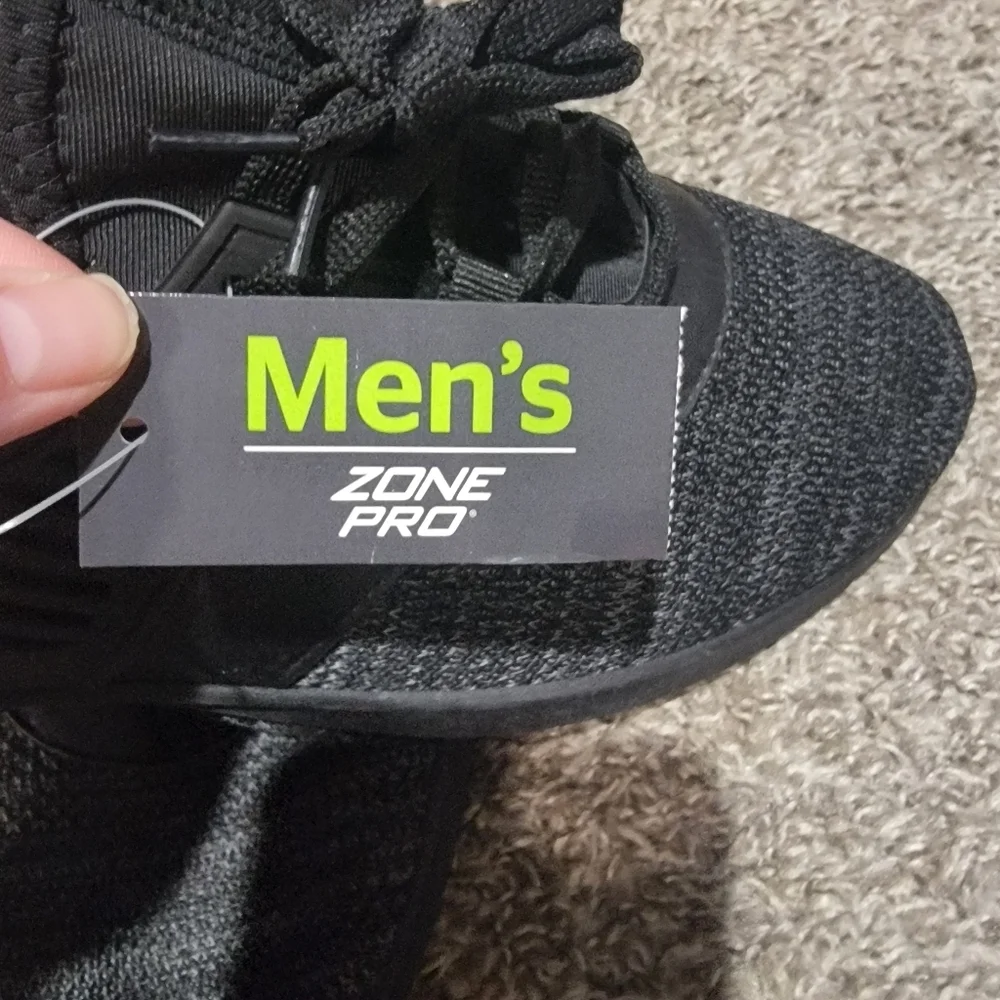 Men's zone pro sneakers black & gray - Picture 3 of 10